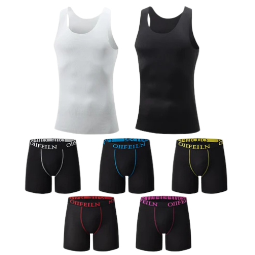 Running shorts and t-shirt set