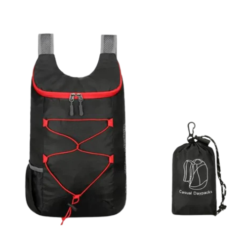 Multifunctional foldable running / trail bag