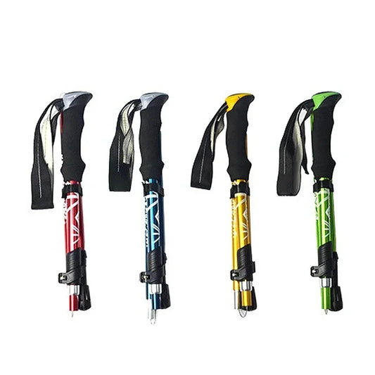 Foldable trekking pole